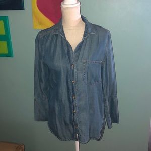 Blue Denim Shirt